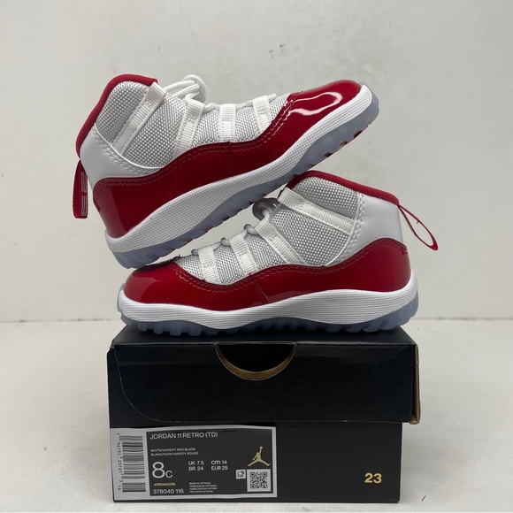 Nike Air Jordan 11 Retro TD “Cherry” 2023 - Picture 3 of 4